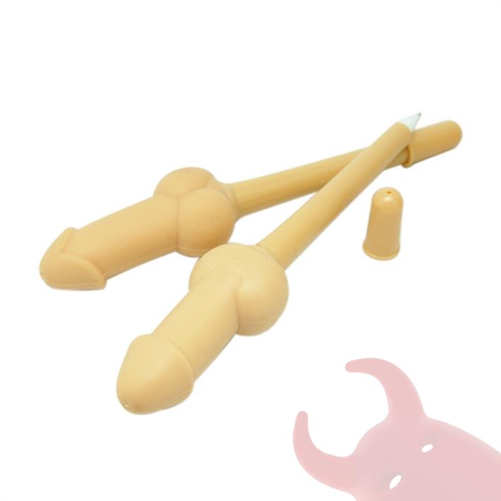 Lapicera con forma de pene
