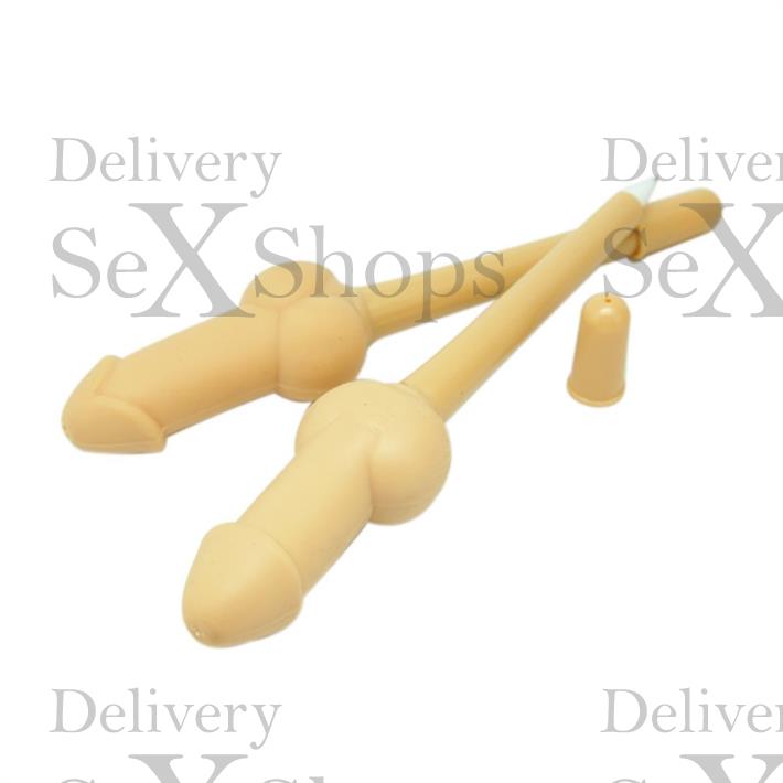 Lapicera con forma de pene