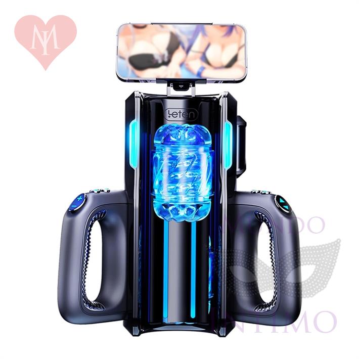 Masturbador Automático Telescópico Profesional - 2 Mangas de Silicona + 3 Velocidades
