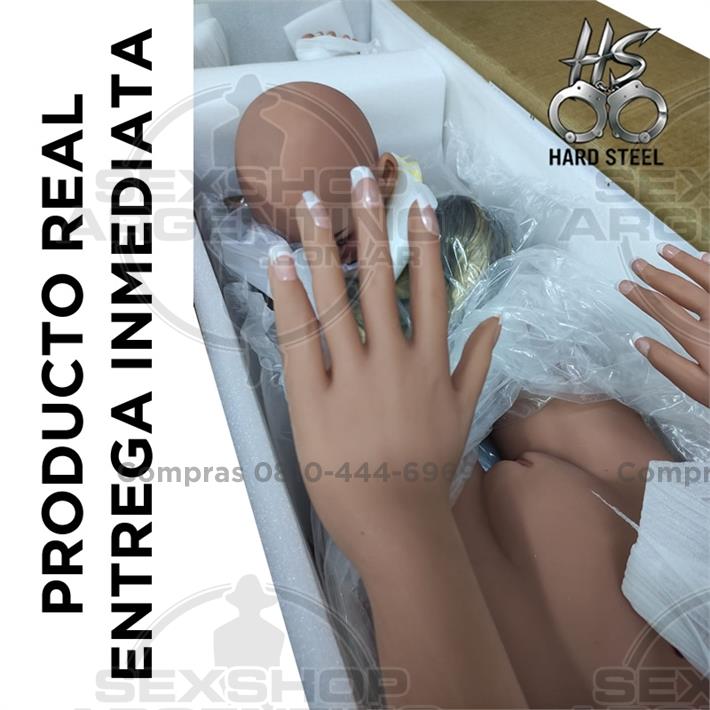 Muñeca Realista con Sangrado Virginal - Cuerpo TPE 160cm y Detalles Hiperrealistas