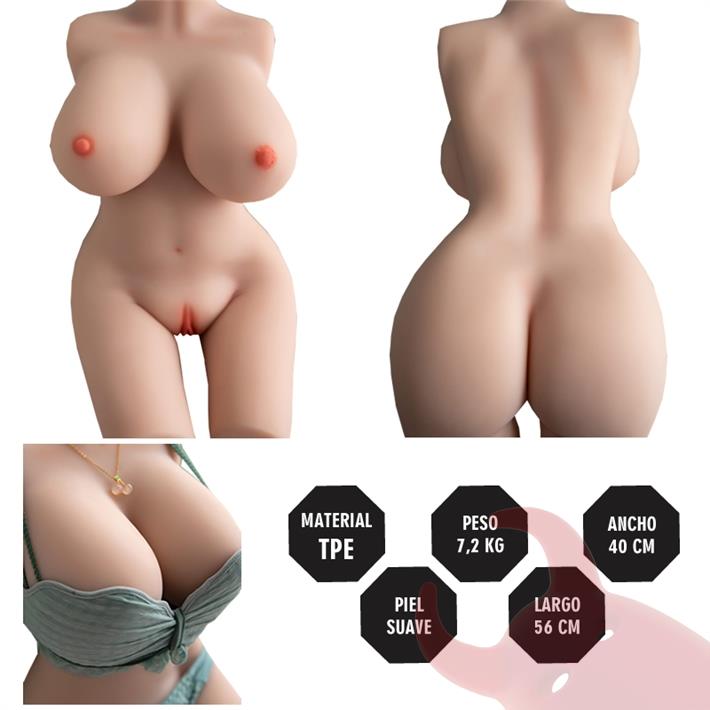  Torso Realista – Con Senos Hiper Realista 