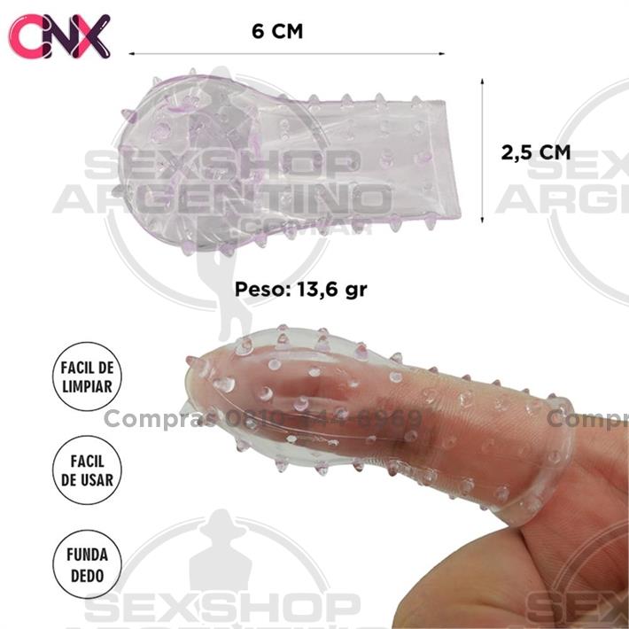 Funda para dedo de siliocona