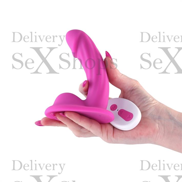 Dildo Vibrador Curvo Colours: diseño flexible y control remoto