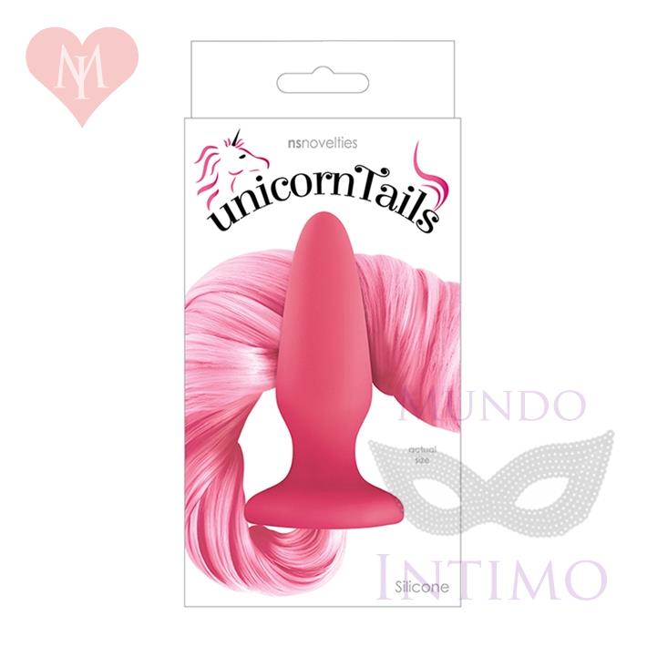 Plug anal cola de unicornio