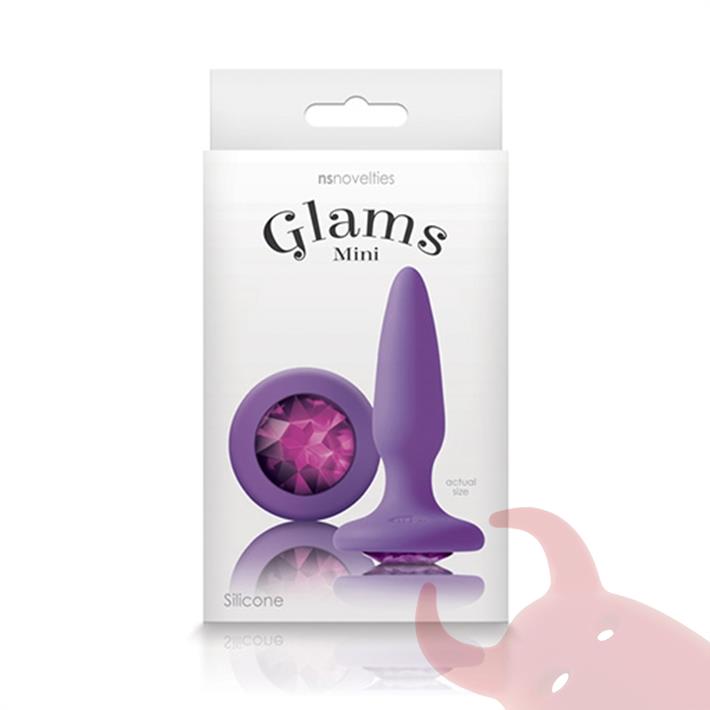 Joya anal violeta aterciopelada