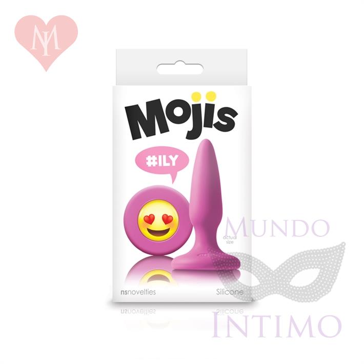 Joya anal aterciopelada con sonrisa