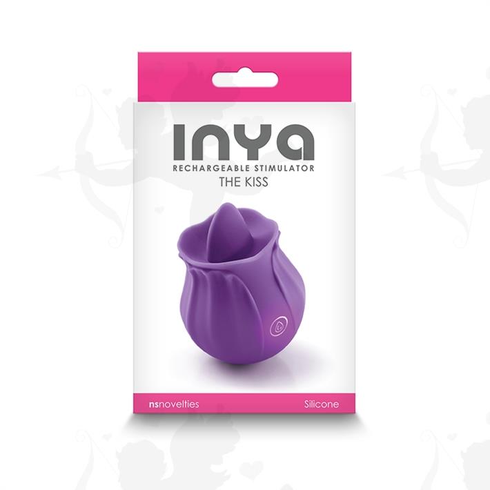 Estimulador femenino Kiss by INYA con carga USB