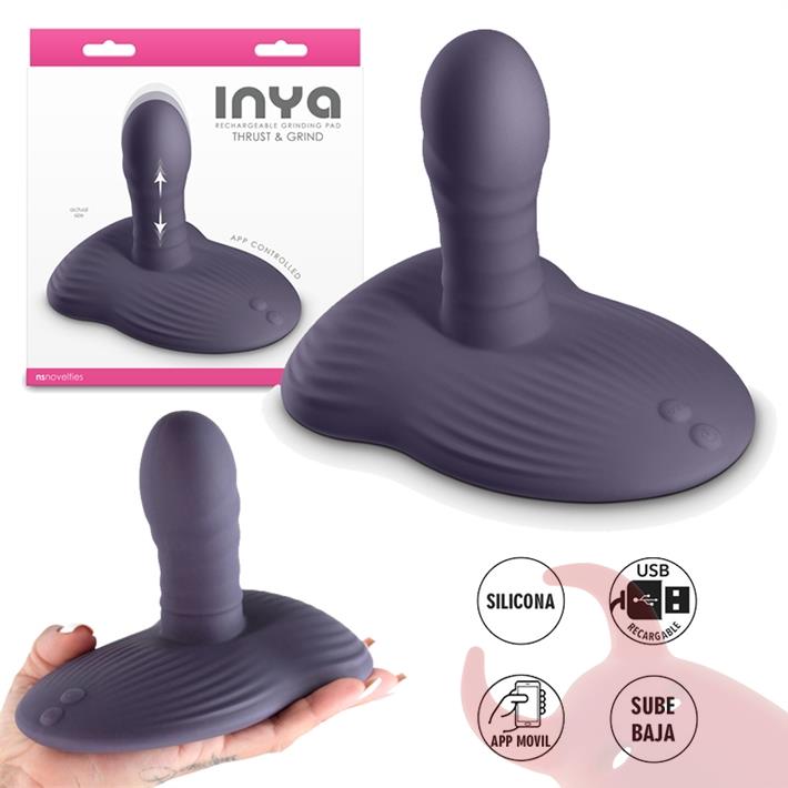 INYA Thrust & Grind: vibrador con movimiento y estimulación manos libres