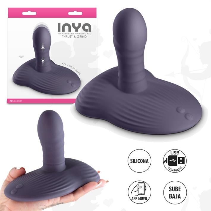 INYA Thrust & Grind: vibrador con movimiento y estimulación manos libres