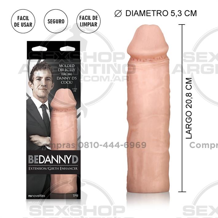  - Funda para pene de 5 cm modelo Danny D