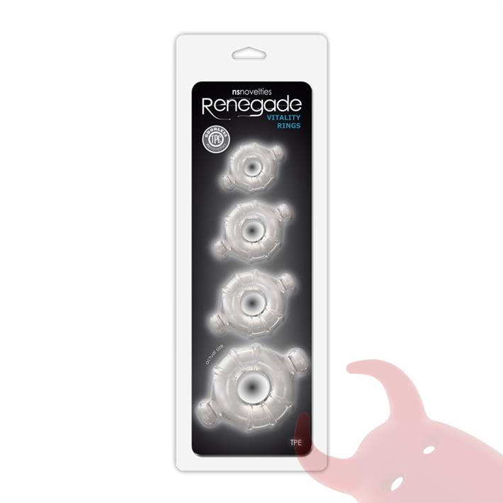 Renegade Vitality Rings: set de anillos flexibles para mayor control y duración