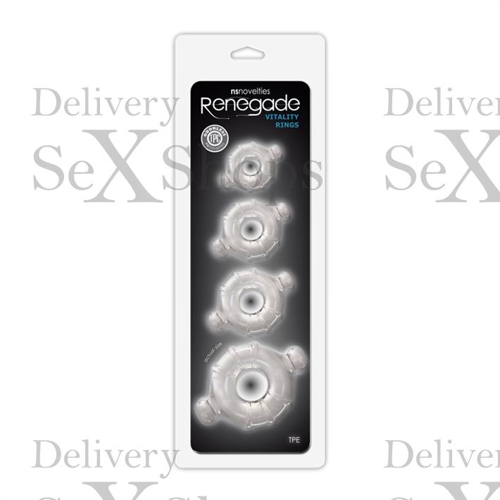 Renegade Vitality Rings: set de anillos flexibles para mayor control y duración