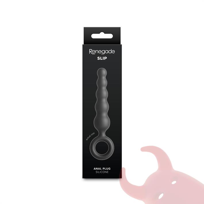 Slip dilatador anal de silicona