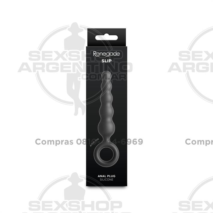 Slip dilatador anal de silicona