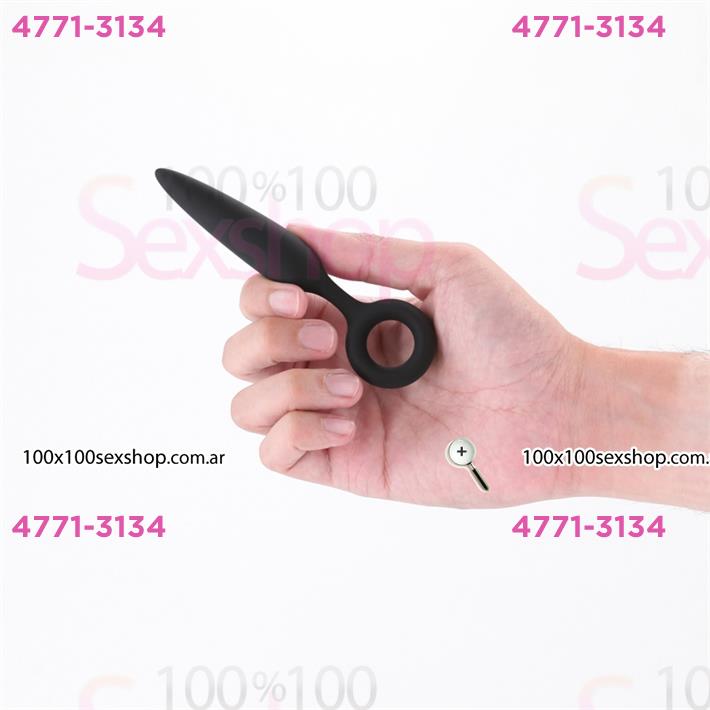 Slide dilatador anal de silicona