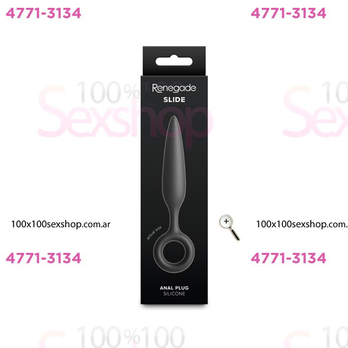 Slide dilatador anal de silicona