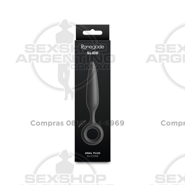 Slide dilatador anal de silicona