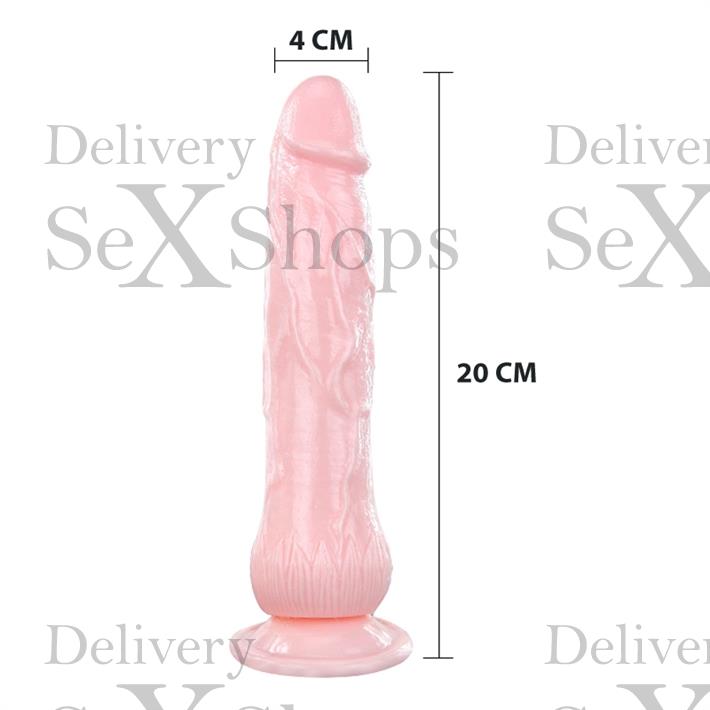 Dildo Natural Love and Vibes con Función de Spray