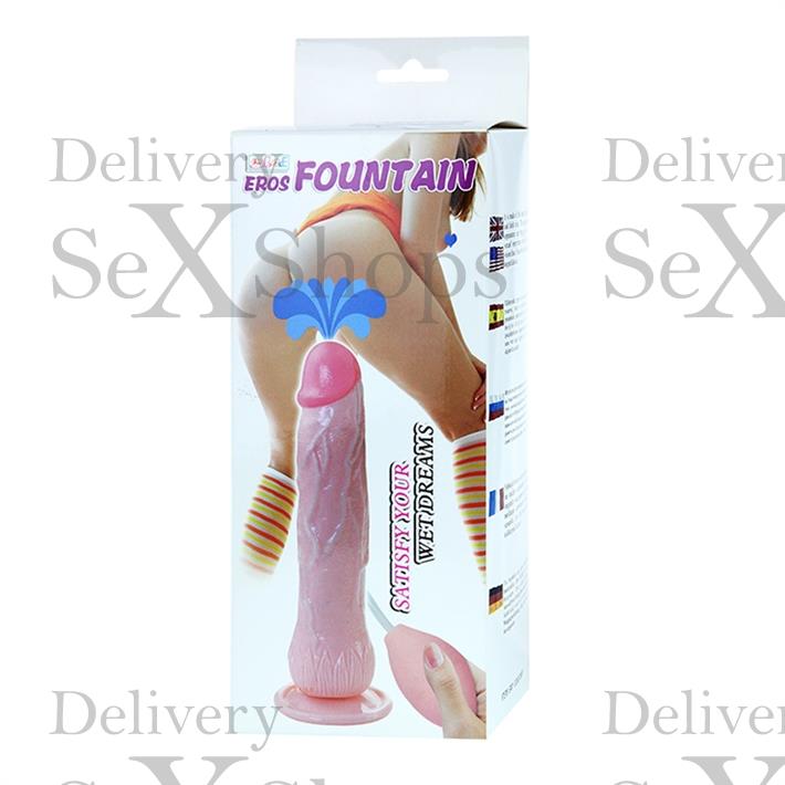 Dildo Natural Love and Vibes con Función de Spray