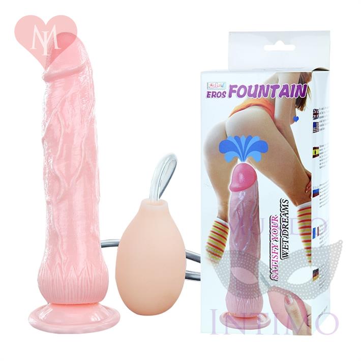 Dildo Natural Love and Vibes con Función de Spray