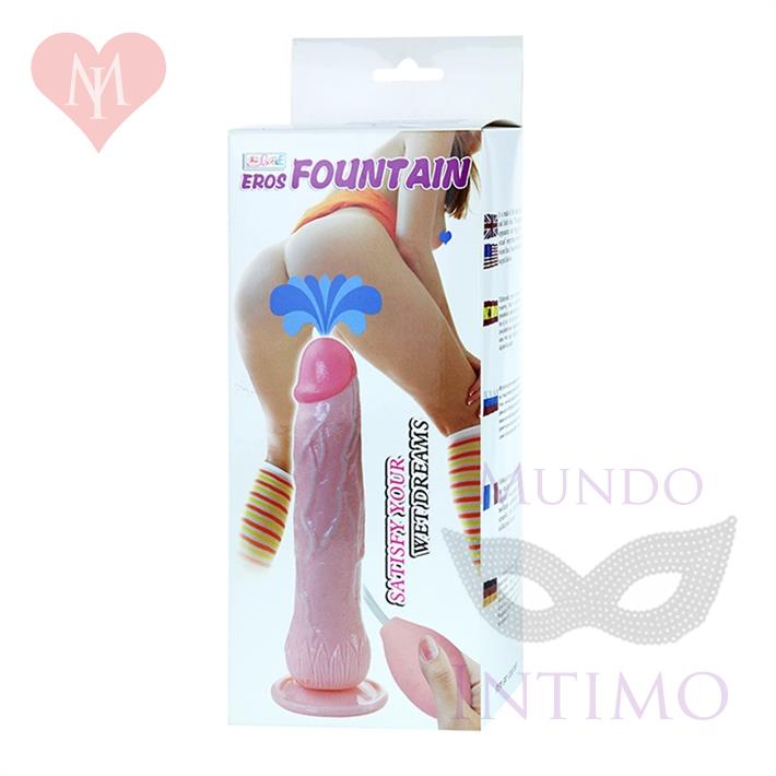 Dildo Natural Love and Vibes con Función de Spray