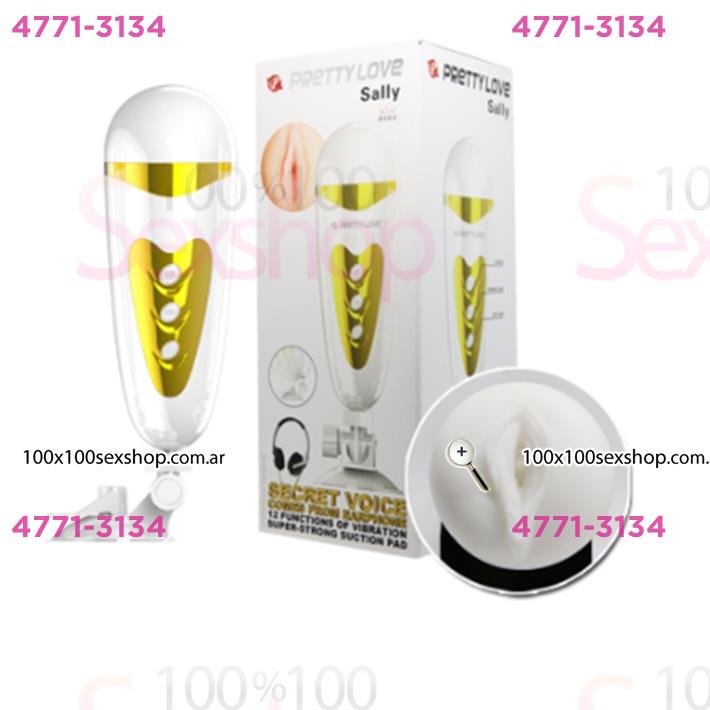 Cód: CA SS-PL-00900-50 - Vagina en envase con agarre y soporte para auriculares - $ 85100