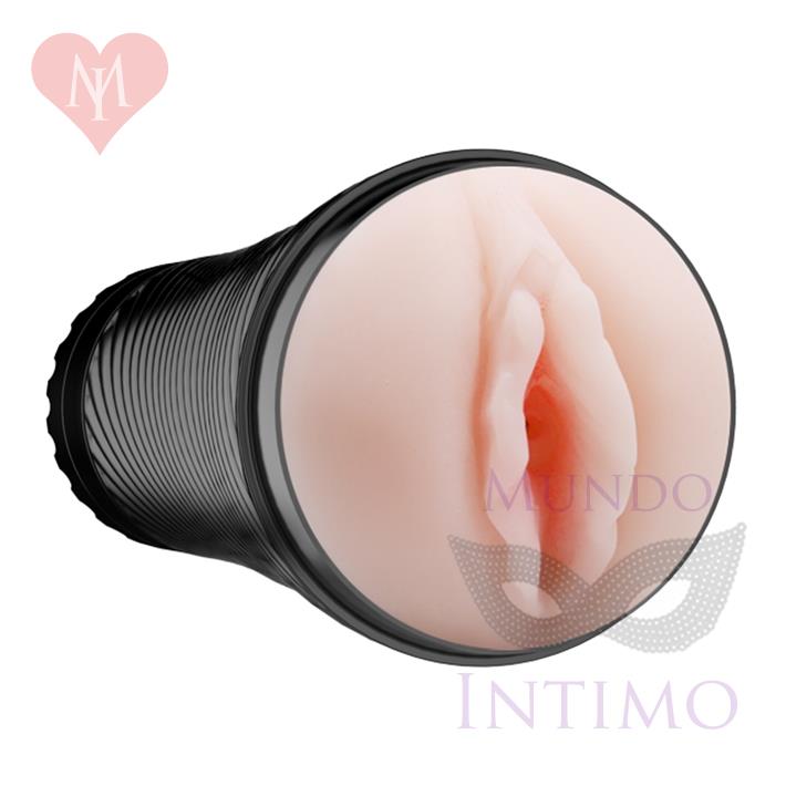Vagina estimuladora ciberskin con vibracion regulable