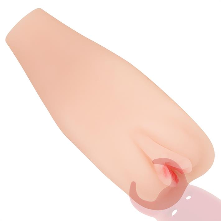 Masturbador con forma de vagina y suave textura