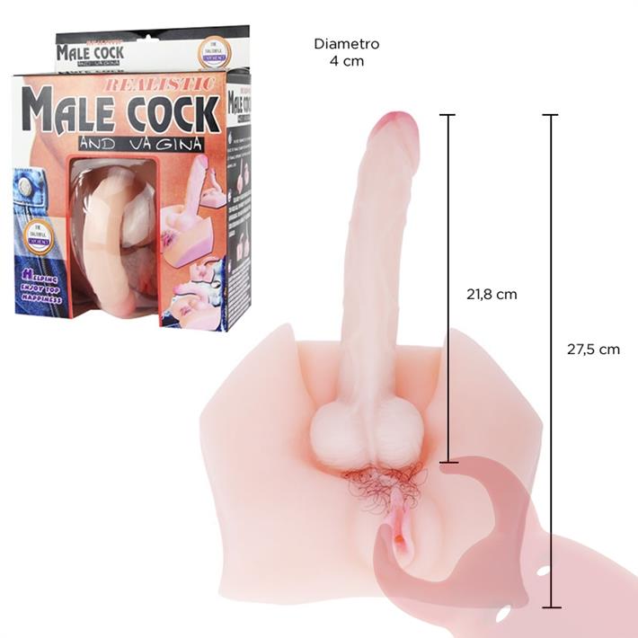  Vagina mas dildo de silicona con control de temperatura y distintas vibraciones 
