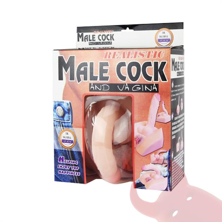 Vagina mas dildo de silicona con distintas vibraciones