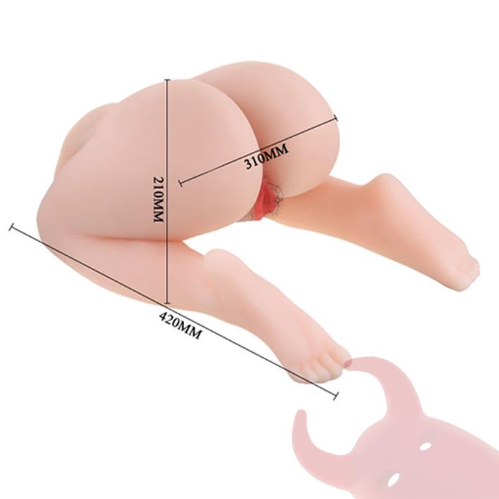 Piernas, cola y vagina en ciberskin realistico. Generador de temperatura, vibracion y Voz