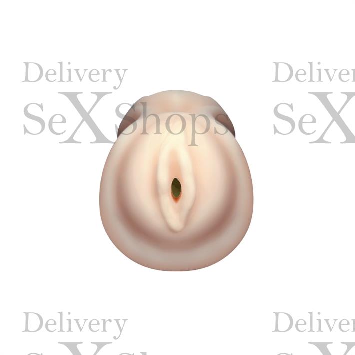 Vagina de suave textura con vibracion regulable