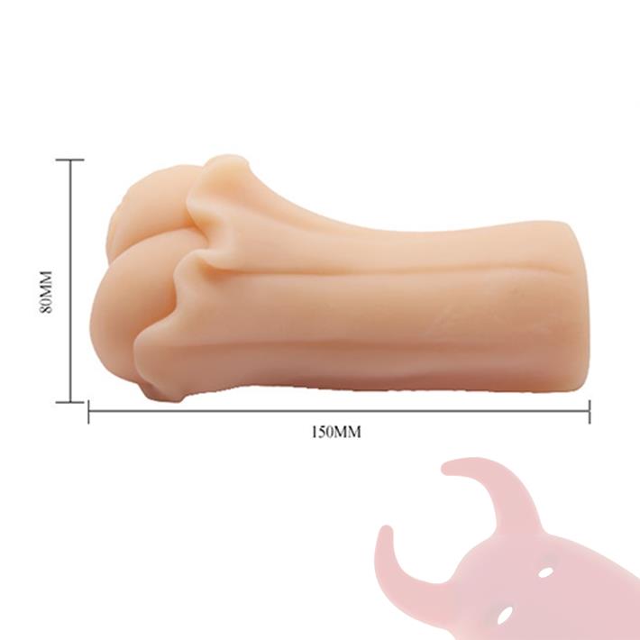 Masturbador forma de vagina de suave textura
