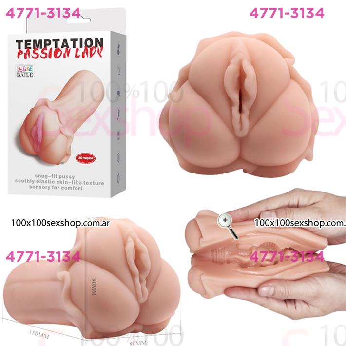 Cód: CA SS-PL-009188-1 - Masturbador forma de vagina de suave textura - $ 32200