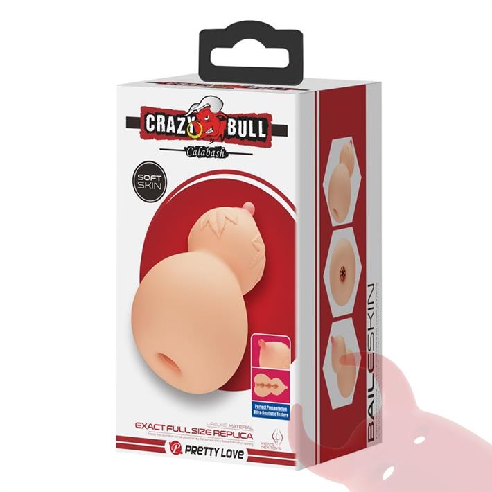 Masturbador soft skin teta y ano