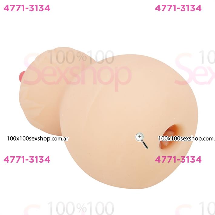 Masturbador soft skin teta y ano