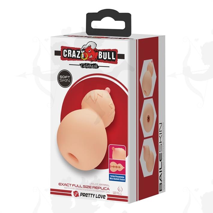 Masturbador soft skin teta y ano