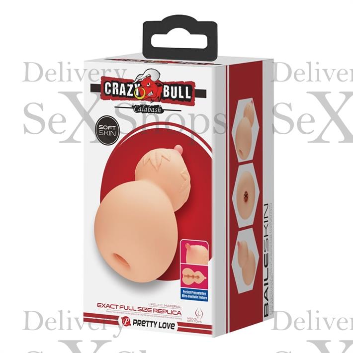 Masturbador soft skin teta y ano