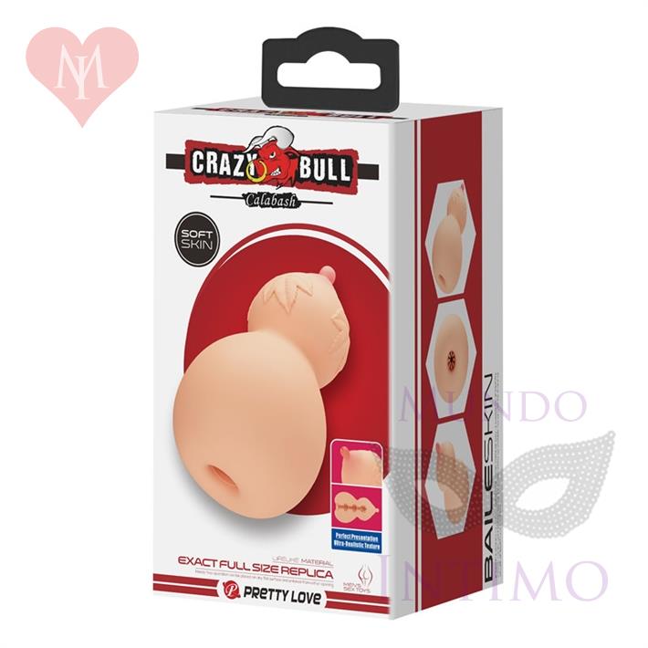 Masturbador soft skin teta y ano