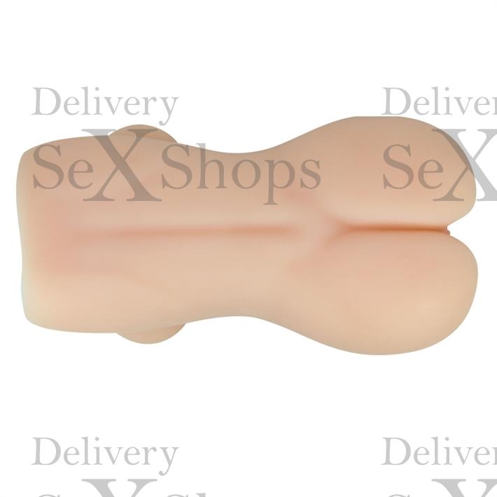 Masturbador vagina y ano con suave textura