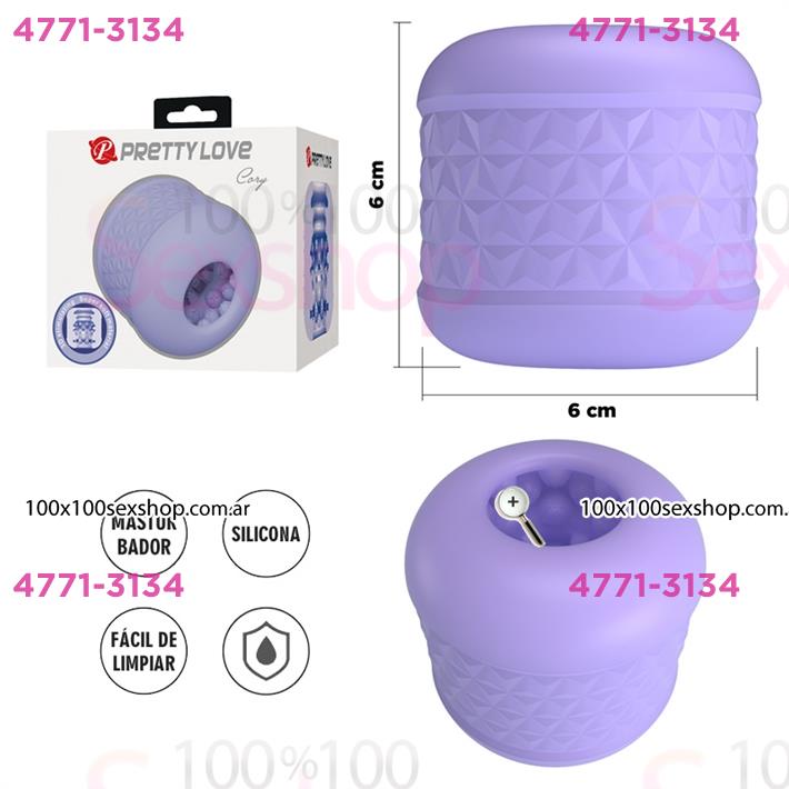Cód: CA SS-PL-009252N-2 - Masturbador de Placer Intenso con Feelers Suaves y Doble Acceso – Fácil de Limpiar - $ 12500