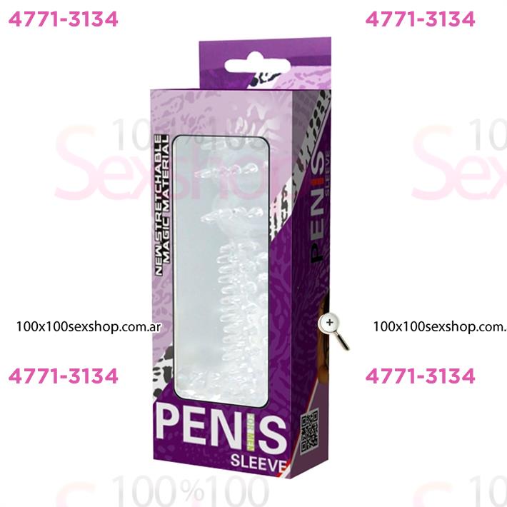 Funda para pene transparente