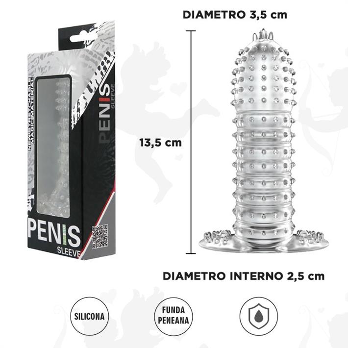 Funda para pene estimuladora vaginal