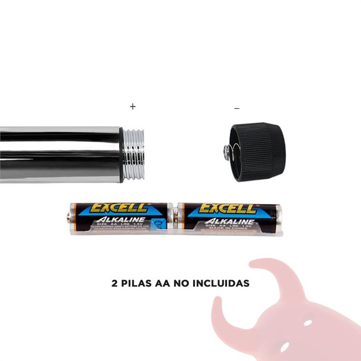 Kit vibrador rigido y prensas de pezones con bala vibradora