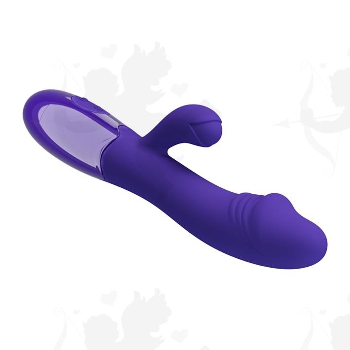 Cód: SS-PL-014173L - Vibrador con estimulador de clitoris, con 30 funciones y carga USB - $ 63200