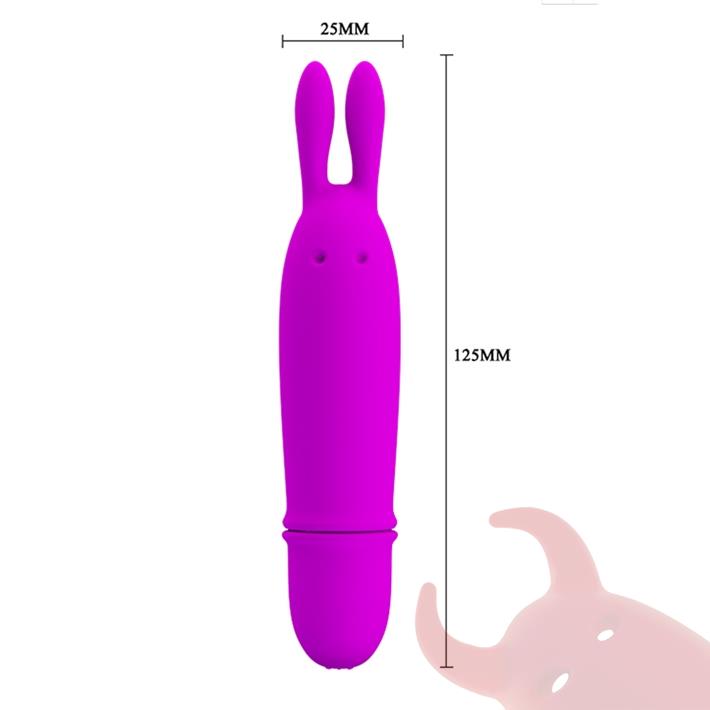 Masajeador clitorial conejo 10 velocidades
