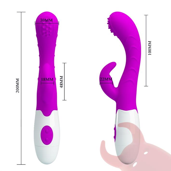 Estimulador de punto G con funcion de ondulacion y 7 vibraciones