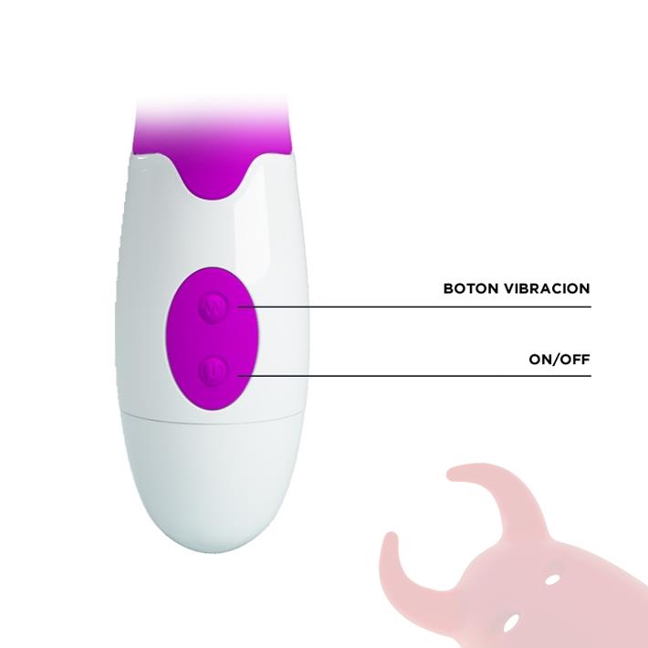 Estimulador de punto G con funcion de ondulacion y 7 vibraciones