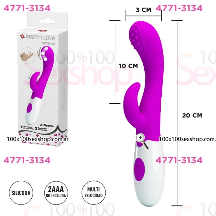 Cód: CA SS-PL-014218 - Estimulador de punto G con funcion de ondulacion y 7 vibraciones - $ 74900