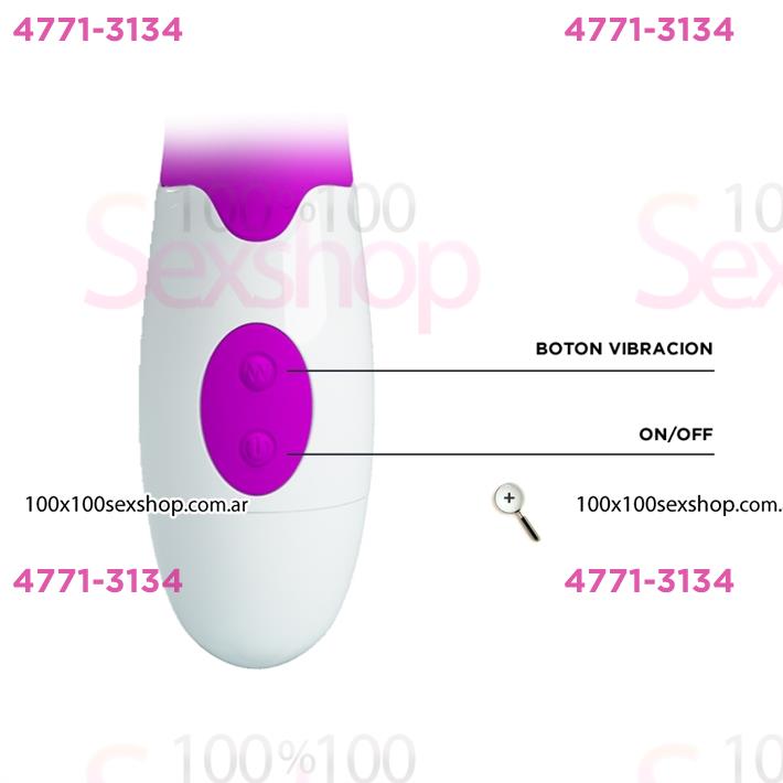Estimulador de punto G con funcion de ondulacion y 7 vibraciones